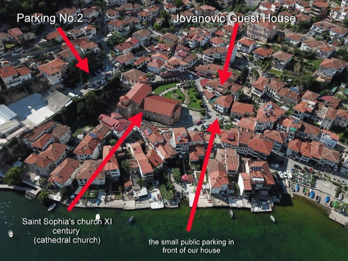Jovanovic Guest House โอครีด ภายนอก รูปภาพ