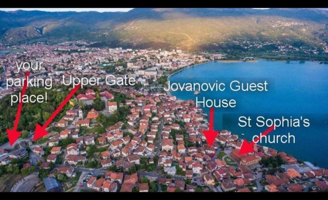 Jovanovic Guest House โอครีด ภายนอก รูปภาพ
